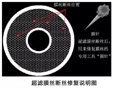 東麗超濾膜膜絲斷裂后修復(fù)分析 東麗超濾膜膜絲斷裂后修復(fù)分析